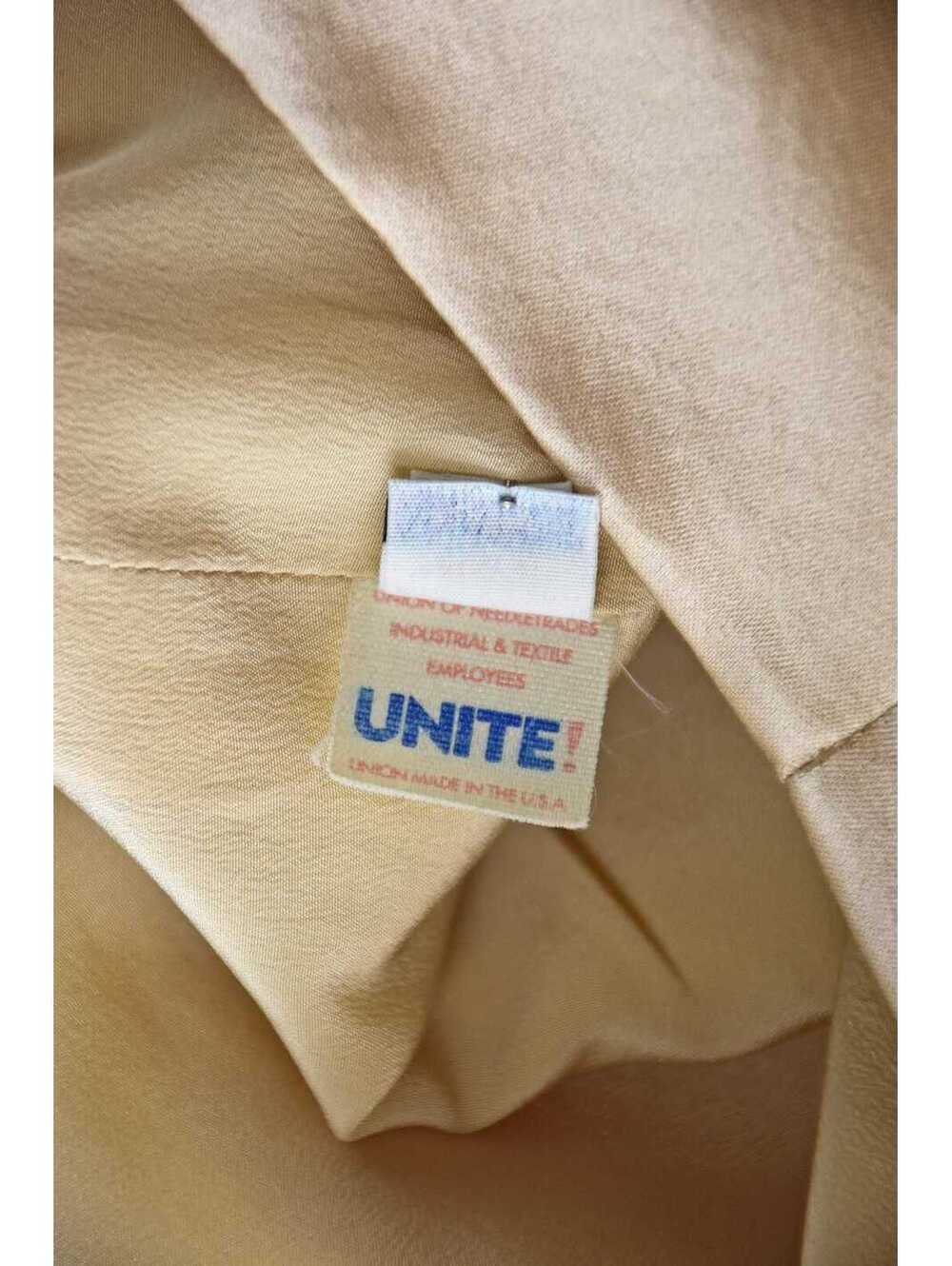 GEOFFREY BEENE Vintage Black Wool Jacket & Champagne Silk Skirt Suit, SZ10/12 - Picture 10 of 10